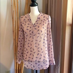 ✨4for12✨MOSSIMO Sheer Paisley Tunic